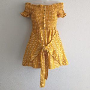 GOLD ROMPER BY J FOR JUSTIFY